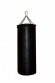 Боксерский мешок РОККИ  натуральная кожа 140 см, диаметр 40 см черный