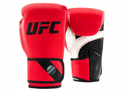 UFC Pro Fitness  Перчатки тренировочные для спарринга красные - 8 Oz