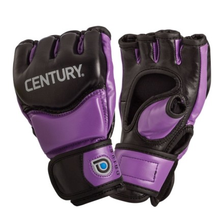 141016P-017-215 Перчатки тренировочные женские (black/purple) L CENTURY