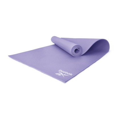 RAYG-11022PL	 Тренировочный коврик (мат) для йоги Reebok фиолетовый 4мм