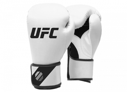 UFC Pro Fitness Перчатки тренировочные для спарринга белые - 14 Oz