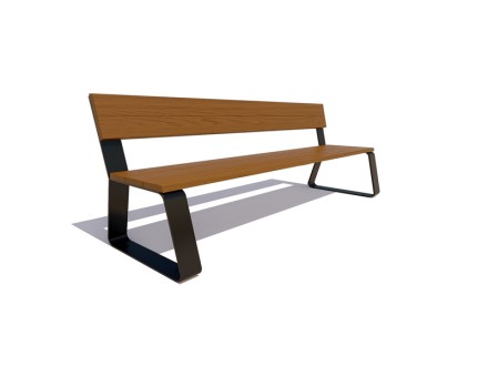 Скамейка «Кемерово» без подлокотников