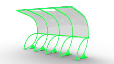 Парковка с навесом "Крона"