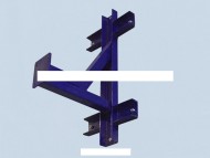 Ферма баскетбольная настенная вынос 1,2 м. (крепление через кольцо)