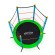 Батут детский DFC SMRKIDS 55" с сеткой, GREEN