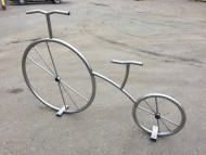 Велосипед декоративный (нерж)