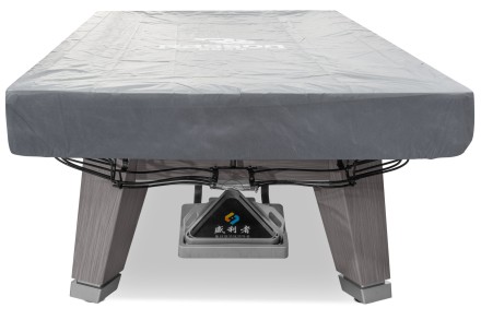 Стол / пул "Rasson Acurra" 9 ф (серый, сланец 25 мм) в комплекте с плитой, аксессуары + сукно