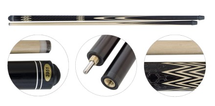 Кий / пирамида 2-pc «Мастер» (чёрный граб, граб), гравировка «Восточный орнамент» Кий / пирамида 2-pc «Мастер» (чёрный граб, граб), гравировка «Восточный орнамент»