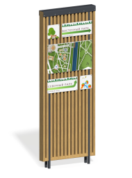 Информационный стенд 'Линк' МФ-89.1