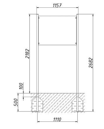 Стенд для объявлений