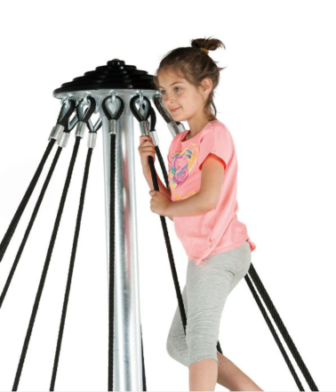 Пирамида из армированного каната 4,5 м    