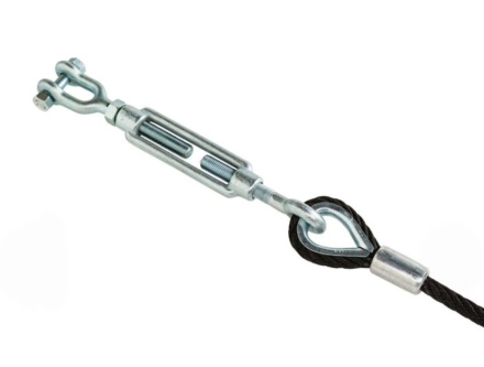 Пирамида из армированного каната 4,5 м    