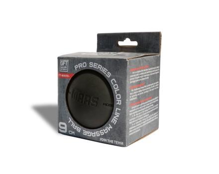 Мяч для МФР 9 см одинарный черный