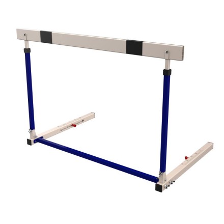 Барьер для легкой атлетики переменной высоты с противовесом (складной)