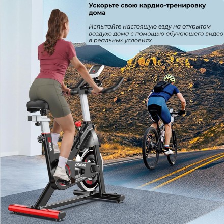 Спин-байк DFC Pooboo / магнитный, до 120 кг Спин-байк DFC Pooboo / магнитный, до 120 кг