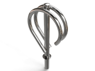 Велопарковка Дабл из нержавейки