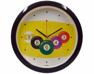 Часы настенные D29 см (черные) Часы настенные D29 см (черные)