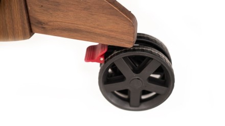 Теннисный стол складной для помещений "RASSON PREMIUM T03 Indoor" (274 х 152,5 х 76 см, натуральный орех) с сеткой