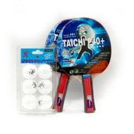 Набор для настольного тенниса Taichi анатом. Silver 6 шт. Набор для настольного тенниса Taichi анатом. Silver 6 шт.