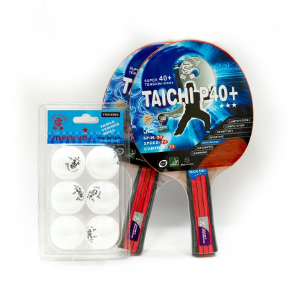 Набор для настольного тенниса Taichi анатом. Silver 6 шт. Набор для настольного тенниса Taichi анатом. Silver 6 шт.