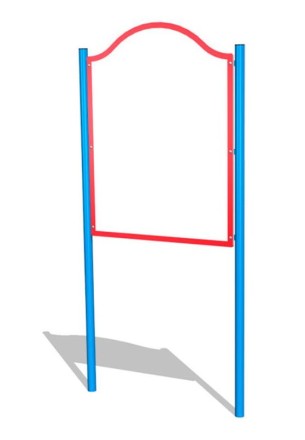 Стенд информационный фигурный