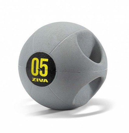 Набивной мяч Medball ZIVA с ручками, 7 кг
