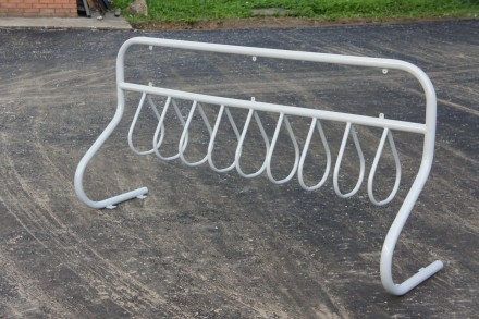 Парковка для велосипедов рекламная 08