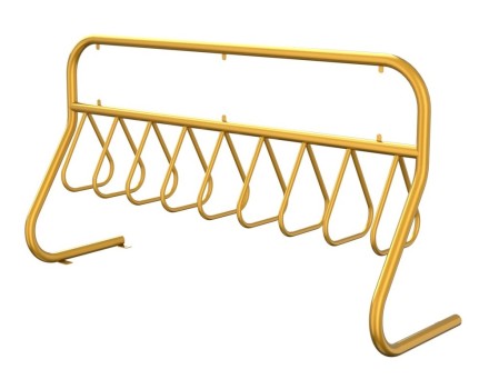 Парковка для велосипедов рекламная 08