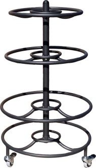 СТОЙКА КРУГЛАЯ ДЛЯ МЕДИЦИНСКИХ МЯЧЕЙ  НА 20 МЯЧЕЙ