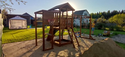 Детская игровая площадка Лео макси