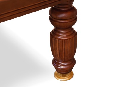 Стол / пирамида "Устюг" (9 футов, 6 ног, 25мм камень) борта ясень