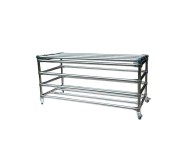 Тележка для хранения мячей и спортинвентаря на колесиках