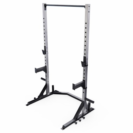 Силовая стойка для приседаний со штангой DFC CAP , серая