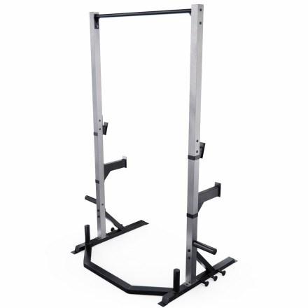 Силовая стойка для приседаний со штангой DFC CAP , серая