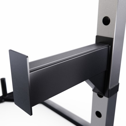 Силовая стойка для приседаний со штангой DFC CAP , серая