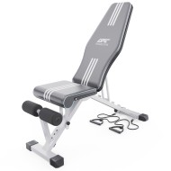 Скамья силовая универсальная DFC с эспандерами DT029