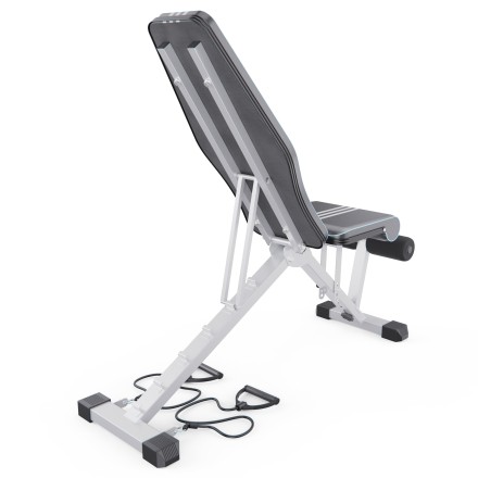 Скамья силовая универсальная DFC с эспандерами DT029