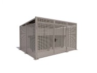 Контейнерная площадка для ТБО-2 перфорация