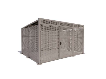 Контейнерная площадка для ТБО-2 перфорация