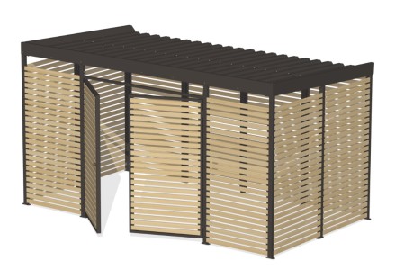 Контейнерная площадка “Бункер” на 3к