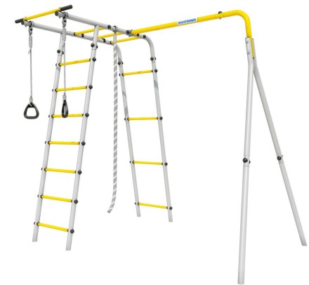 Дачный комплекс "Лесная поляна 3" (без качелей) Romana 103.26.05 (серый/жёлтый)