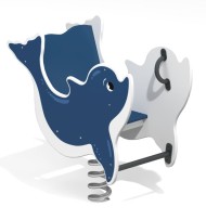 Качалка на одинарной пружине 'Дельфин' КБ-53