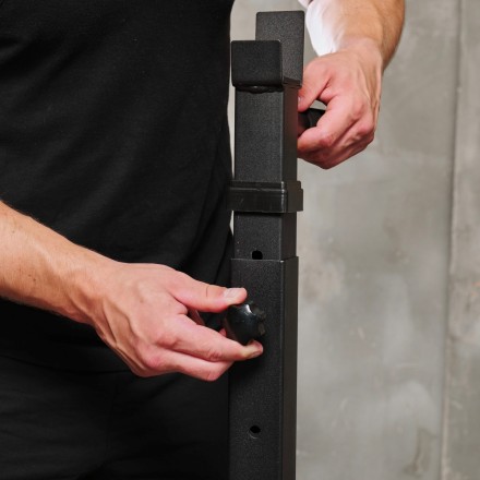 Стойка под штангу с брусьями 3 в 1 DFC AKYEN Стойка под штангу с брусьями 3 в 1 DFC AKYEN