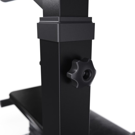 Прямая скамья со стойками под штангу DFC AKYEN Прямая скамья со стойками под штангу DFC AKYEN