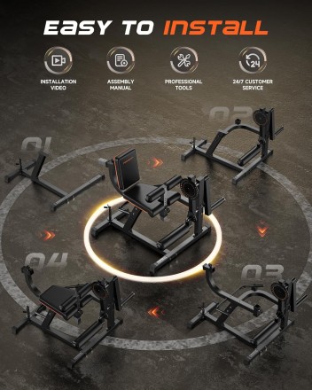 Тренажер для сгибания-разгибания ног DFC D030A Тренажер для сгибания-разгибания ног DFC D030A