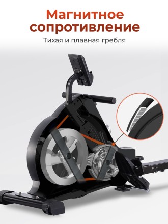 Гребной тренажер DFC ECHANFIT, складной