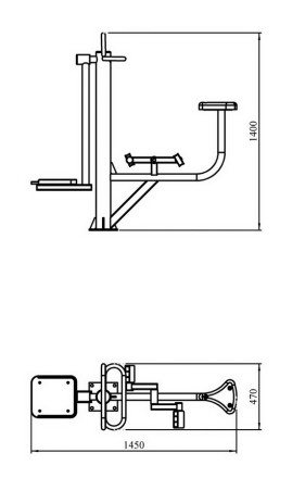 YT85 Тренажер Велосипед + маятник YT85 Тренажер Велосипед + маятник