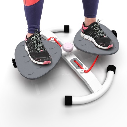 Фитнес платформа/горнолыжный тренажёр DFC "Twister Bow" с эспандерами Фитнес платформа/горнолыжный тренажёр DFC "Twister Bow" с эспандерами