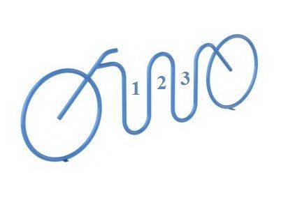 Велопарковка "Тандем" (3 места)