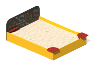 Песочница "Художник"  